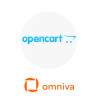 Omniva (Post24) Postkontorite moodul OpenCartile