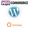 Omniva (Post24) postkontorite moodul Wordpress Woocommercel